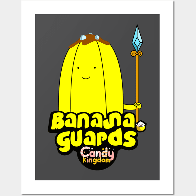 Banana Guard Logo - Adventure time Wall Art by AO01